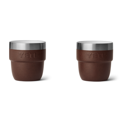 YETI Rambler® 4 oz (118 ml) stapelbare beker Wetlands Brown