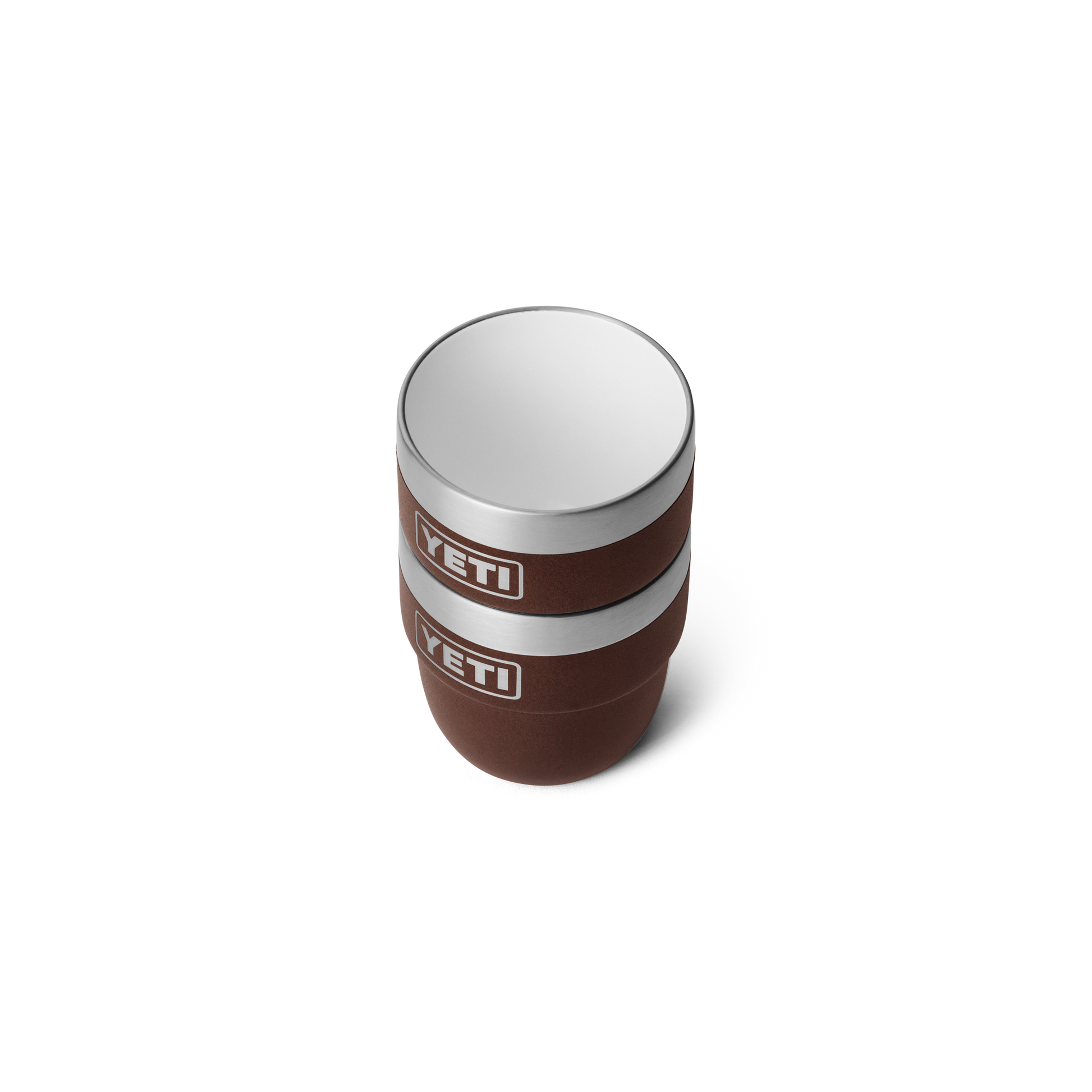 YETI Rambler® 4 oz (118 ml) stapelbare beker Wetlands Brown
