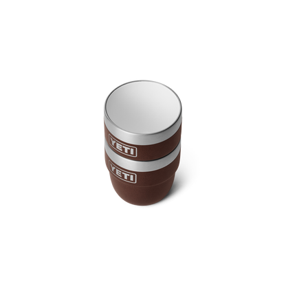 YETI Rambler® 4 oz (118 ml) stapelbare beker Wetlands Brown