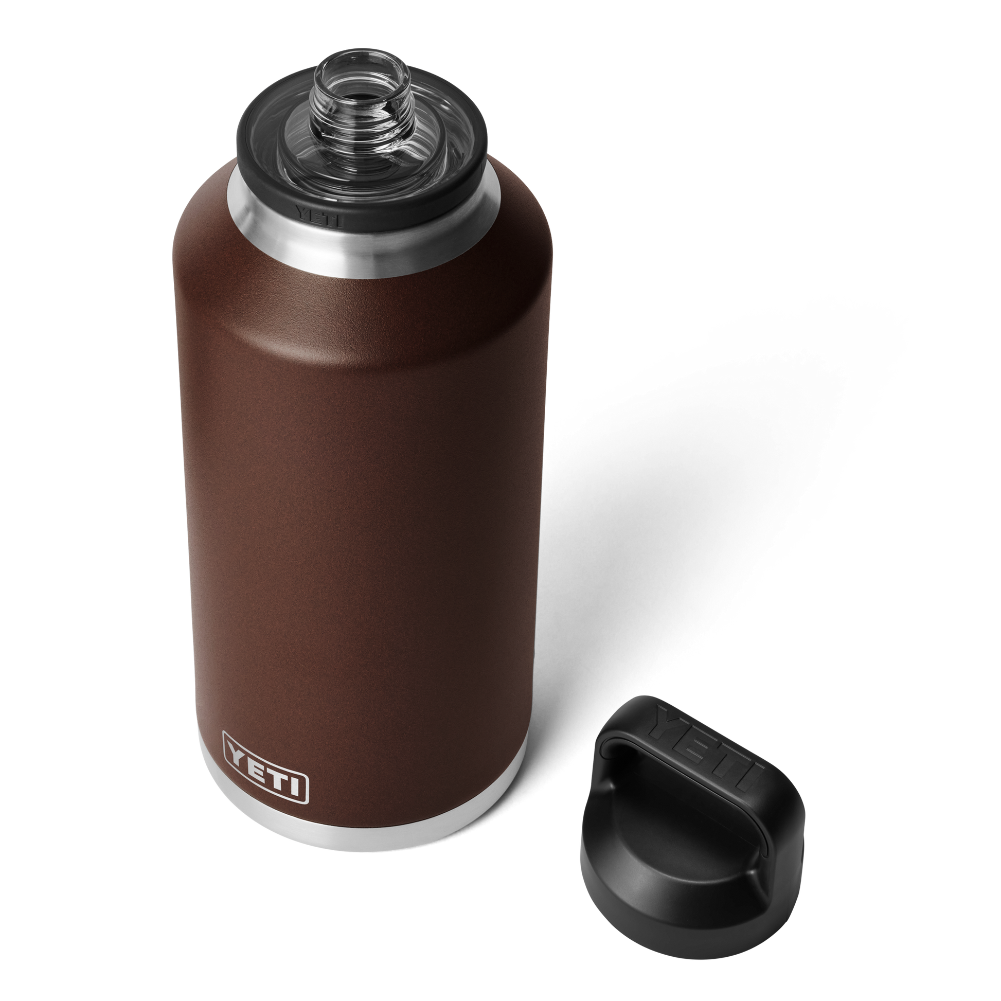 YETI Rambler® 64 oz Fles van 1,9 liter met Chug Cap Wetlands Brown