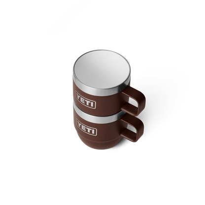 YETI Rambler® 6 oz (177 ml) stapelbare mokken Wetlands Brown