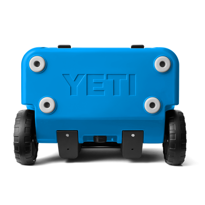 YETI Roadie® 32 koeler op wielen Big Wave Blue