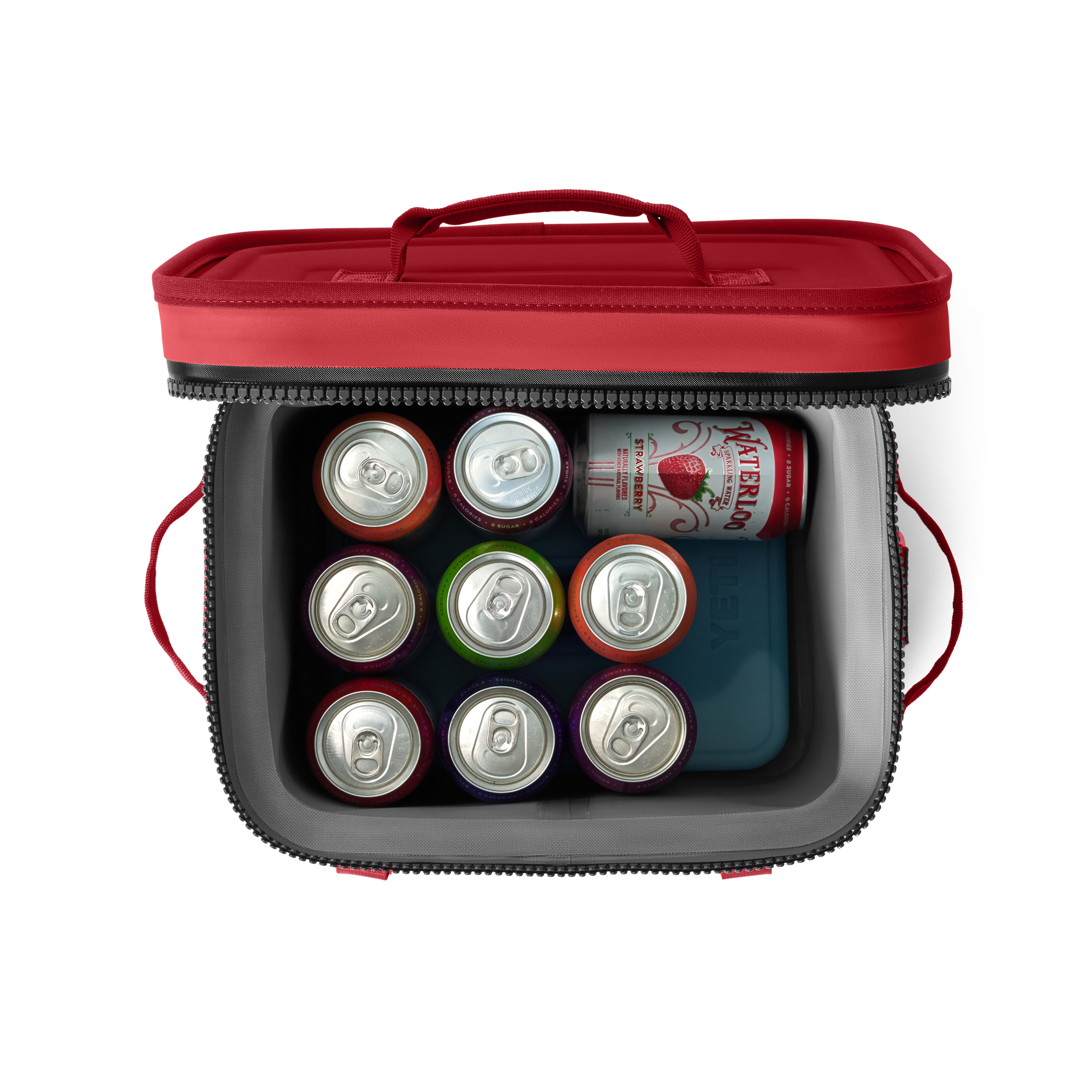 YETI Hopper Flip® 12 Soft Cooler Rescue Red
