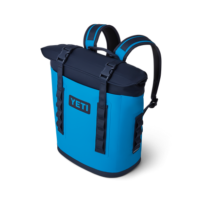 YETI Hopper® M12 Soft Backpack Cooler Big Wave Blue