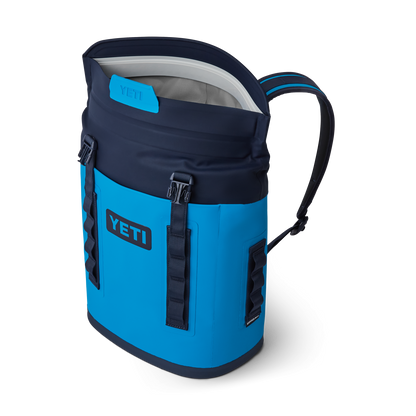 YETI Hopper® M12 Soft Backpack Cooler Big Wave Blue