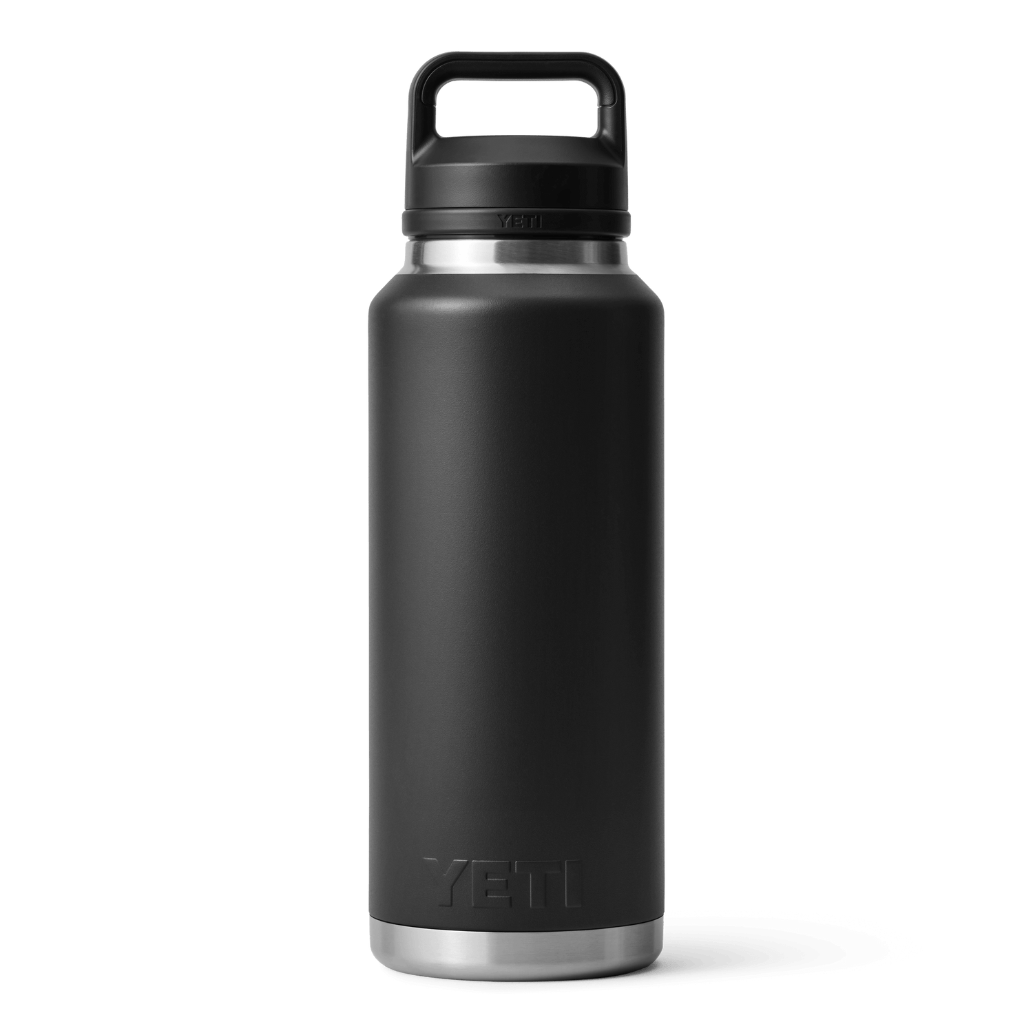 YETI Rambler® 46 oz Fles van 1,4 liter met Chug Cap Zwart