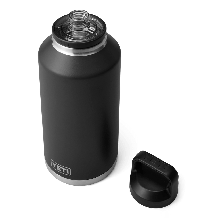 YETI Rambler® 64 oz Fles van 1,9 liter met Chug Cap Zwart