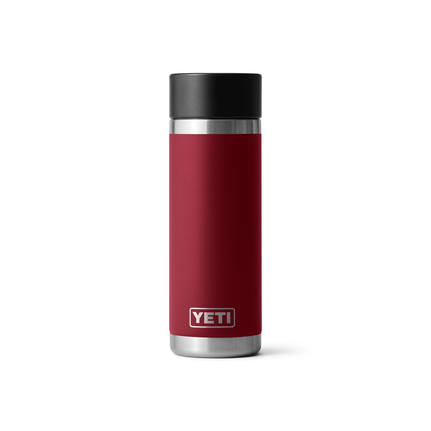 YETI Rambler® 18 oz Fles van 532 ml met HotShot-dop Harvest Red