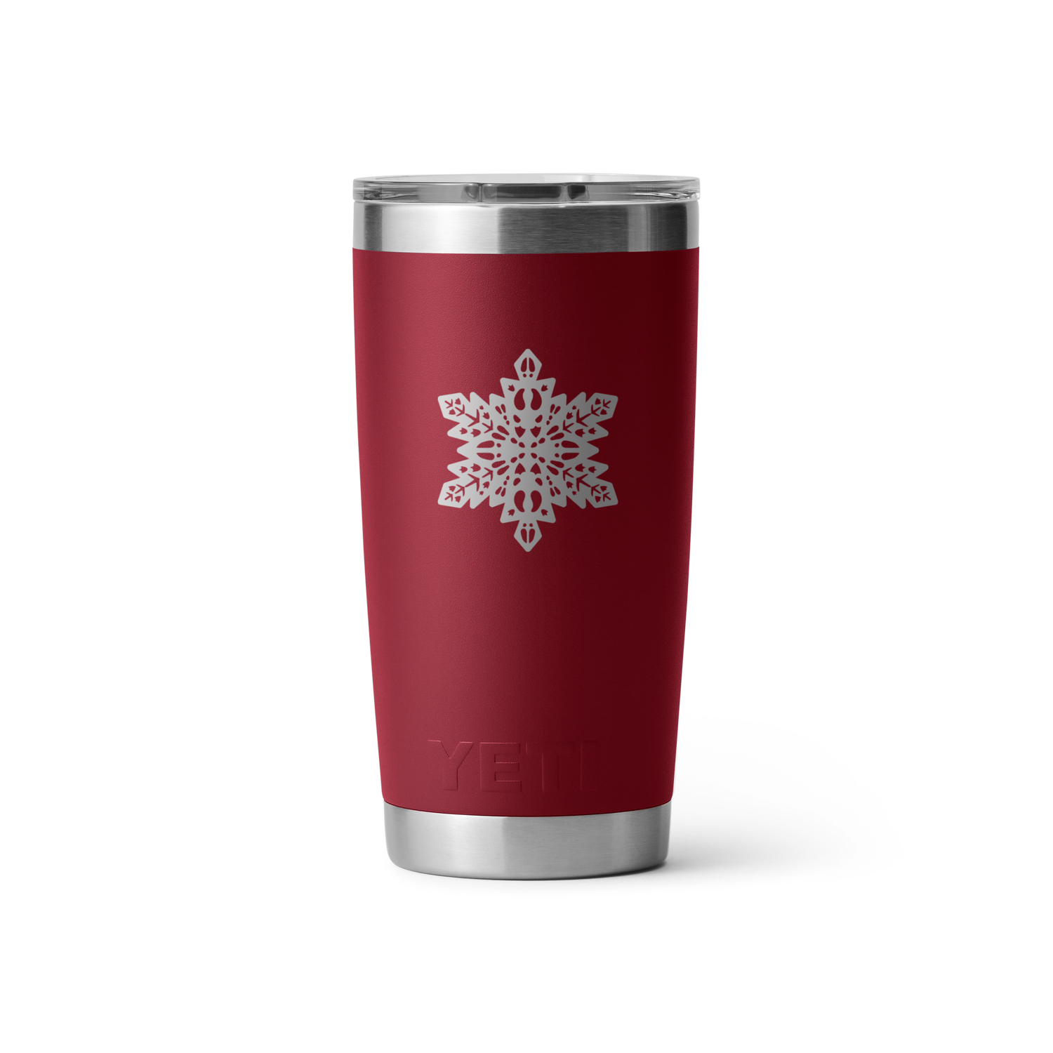 Rambler® 20 oz Beker van 591 ml - Sneeuwvlok Harvest Red