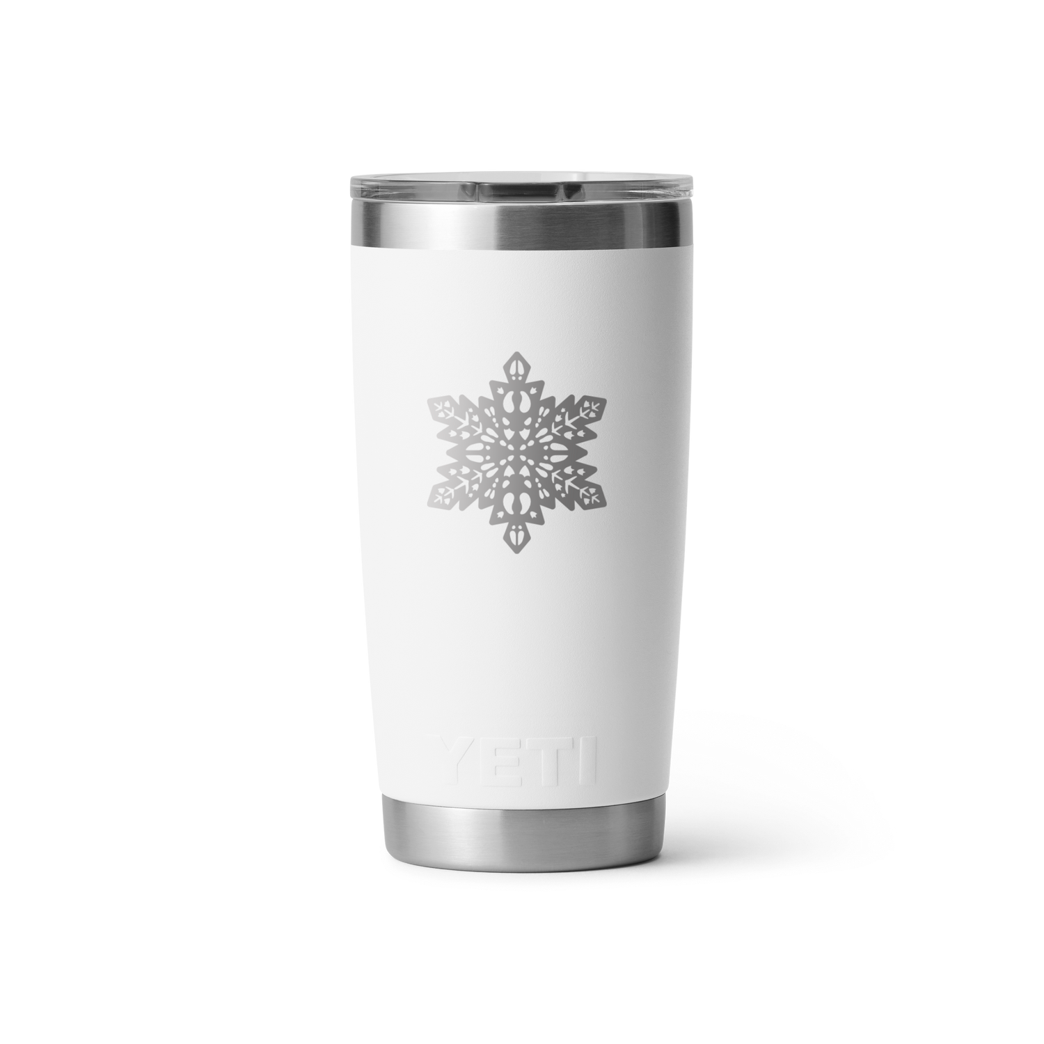Rambler® 20 oz Beker van 591 ml - Sneeuwvlok White