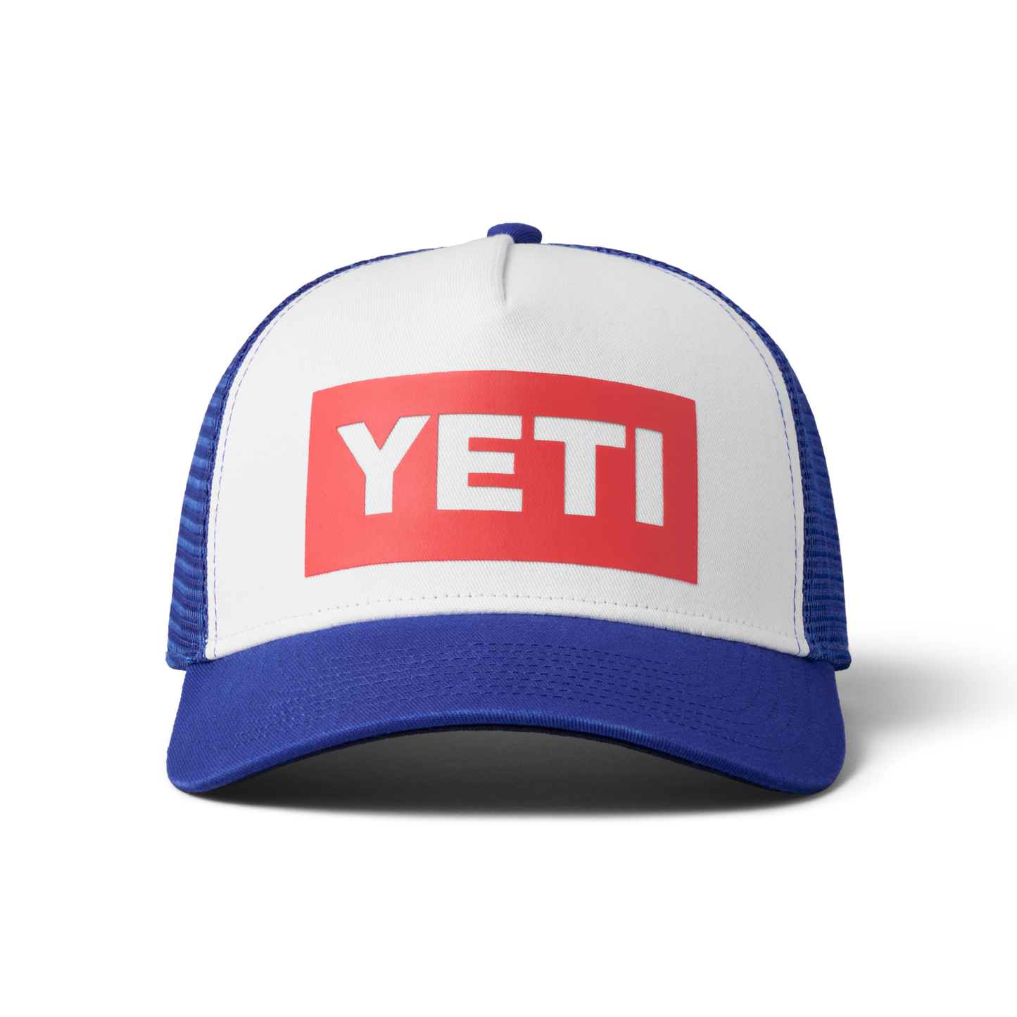 YETI Amerikaanse truckerspet met logo-badge Blue/Wit