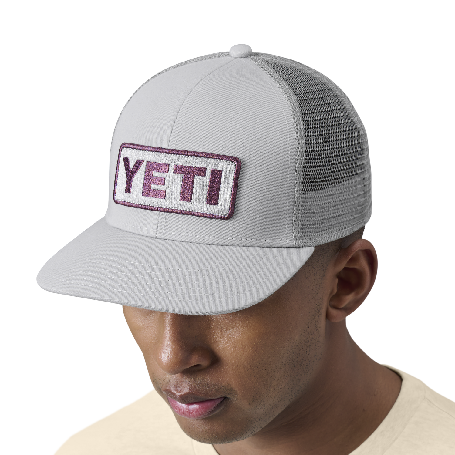 YETI F22-truckerspet met logo-badge Grey