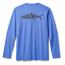 YETI Tarpon-zonneshirt met lange mouwen Offshore Blue
