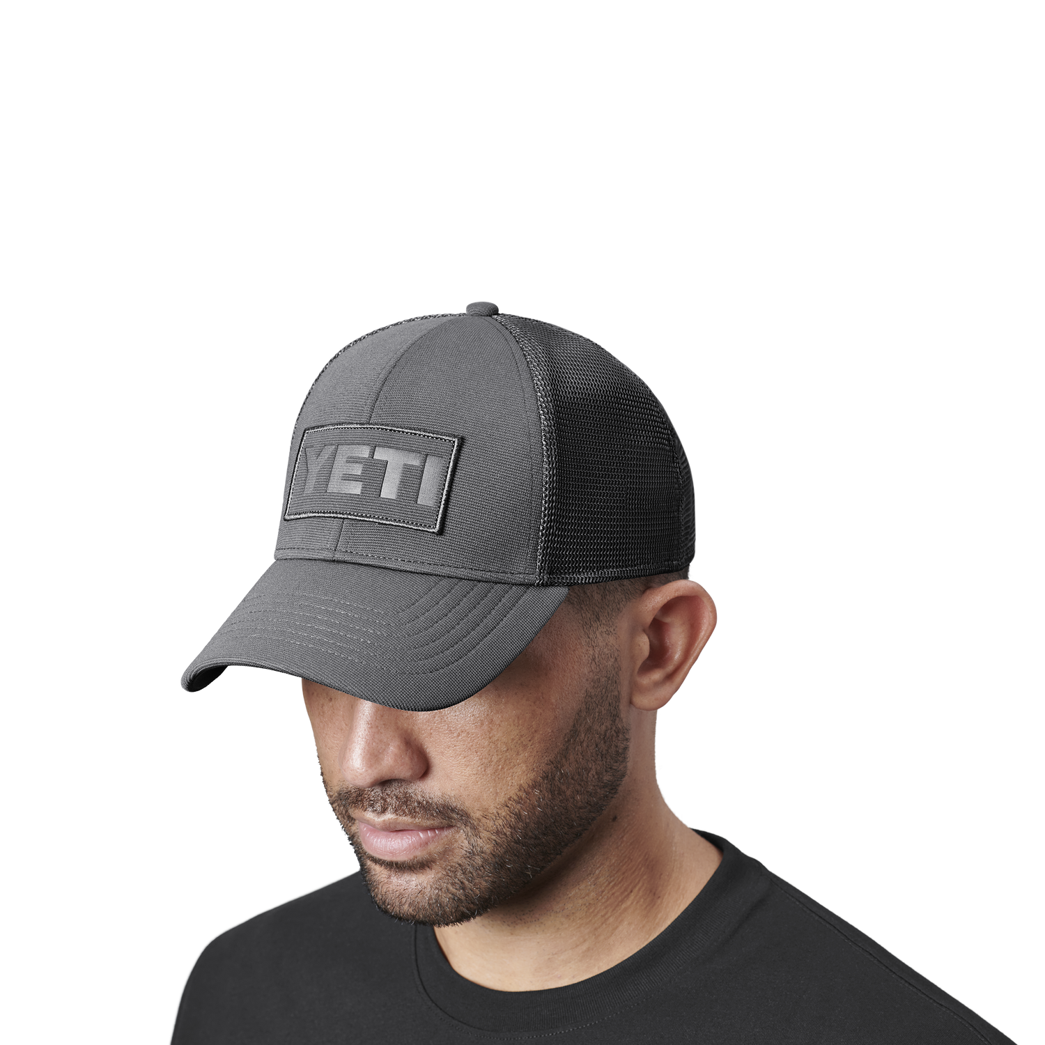 YETI Patch-on-patch truckerspet Grey