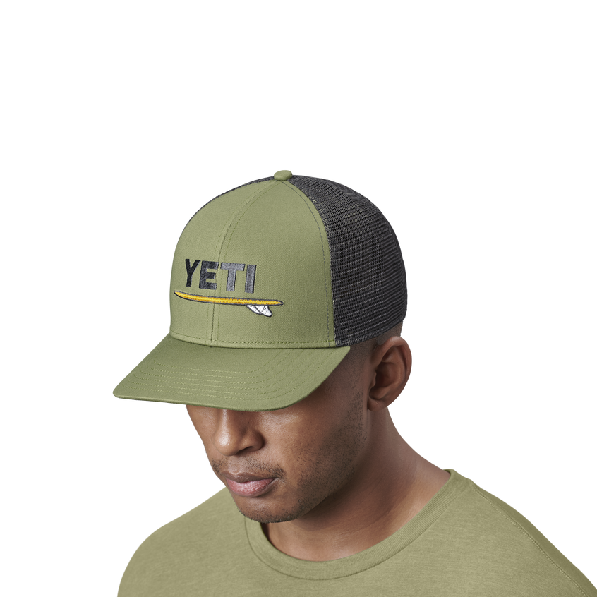 YETI Surf trip-truckerspet Light Olive