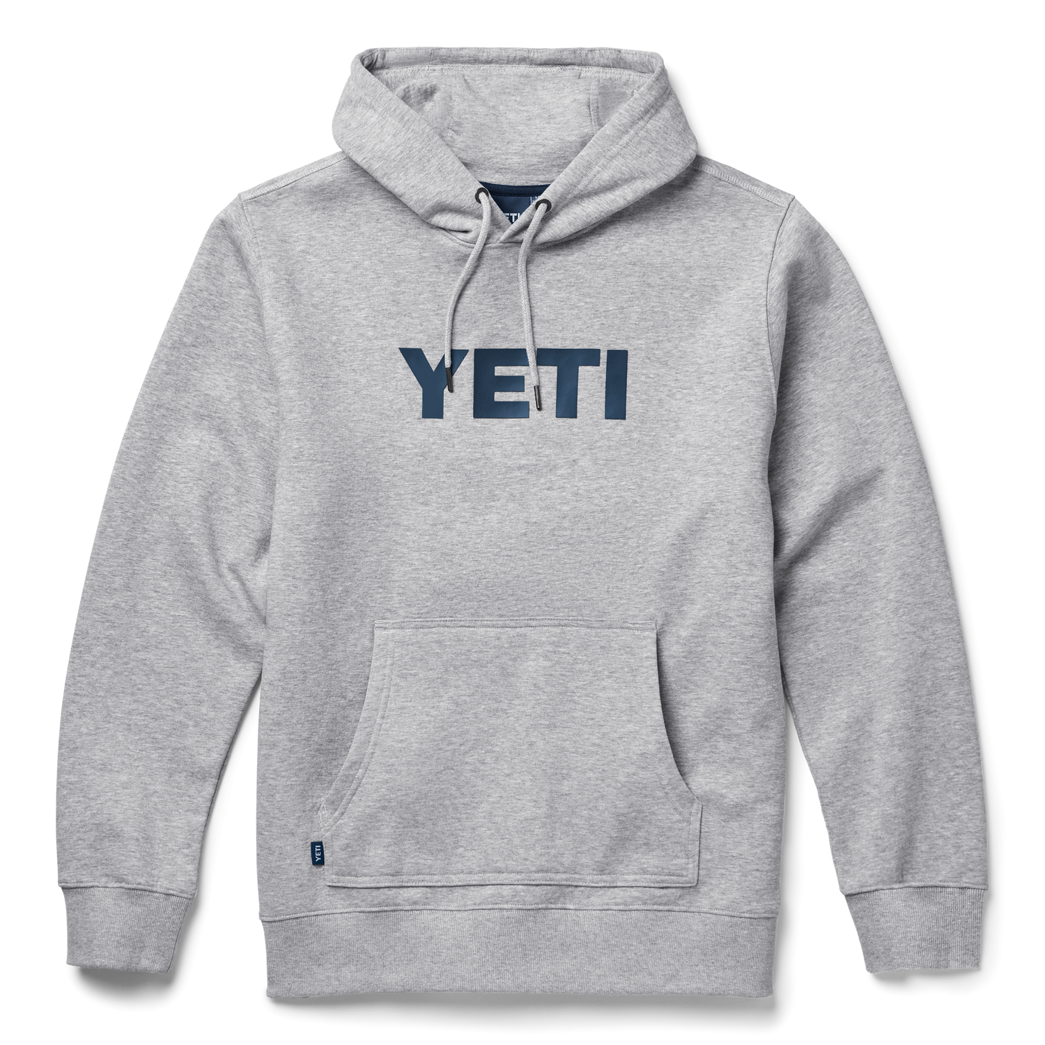 YETI Hoody van geborstelde fleece Heather Grey