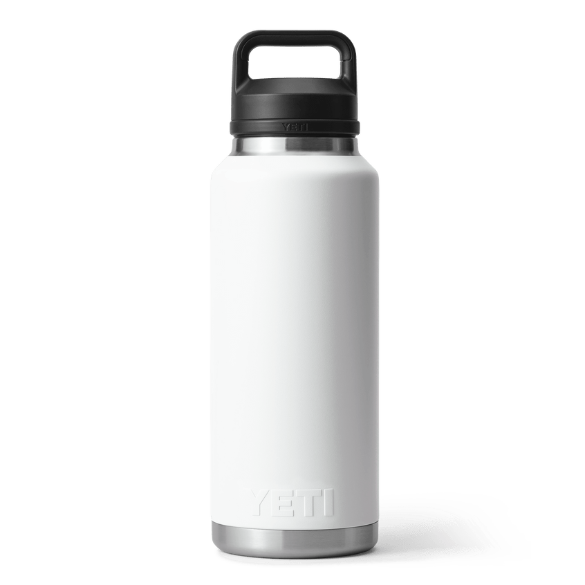 YETI Rambler® 46 oz Fles van 1,4 liter met Chug Cap Wit