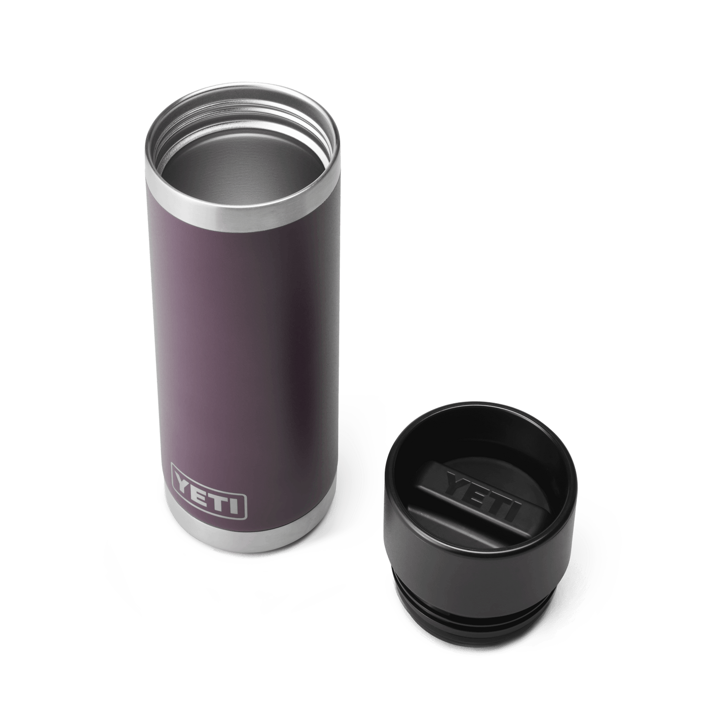 YETI Rambler® 18 oz Fles van 532 ml met HotShot-dop Nordic Purple