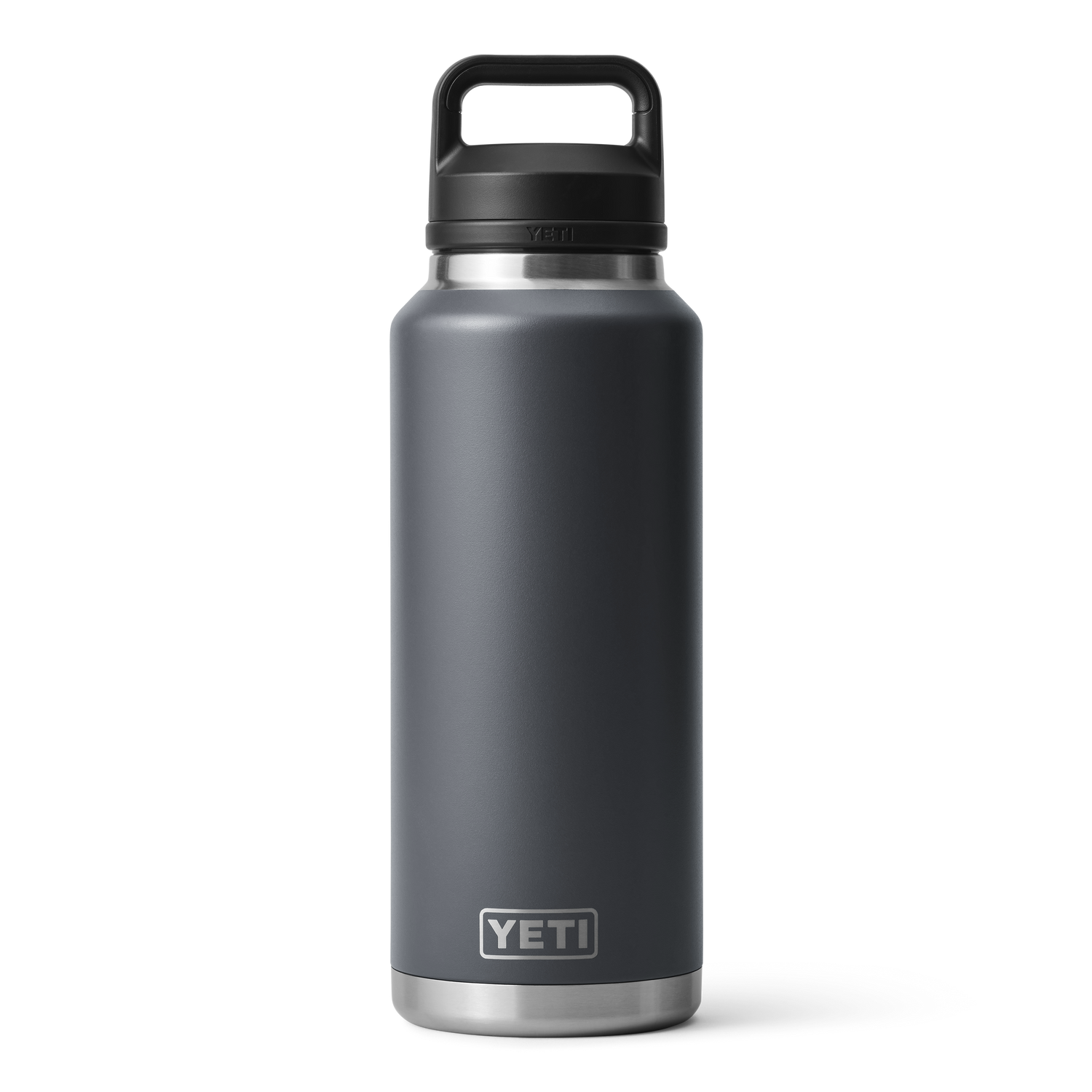 YETI Rambler® 46 oz Fles van 1,4 liter met Chug Cap Charcoal