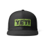 YETI Truckerspet met logo-badge Zwart